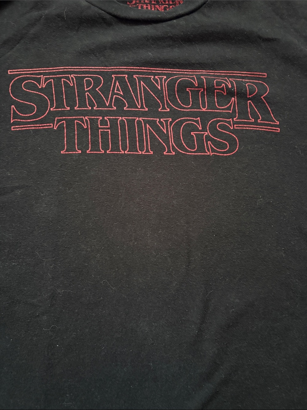 Stranger Things logo tee shirt - Picture 3 of 3